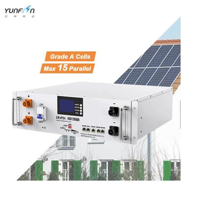 LiFePo4 Batería de litio montada en el bastidor 48V 51.2V 6000 ciclos Compatible con la vida