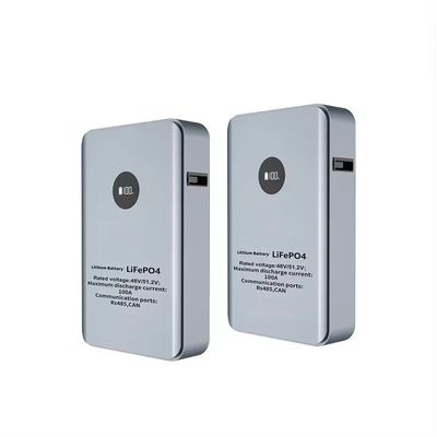 48V 51.2V 100Ah 200Ah Residencial LiFePo4 Soluciones de energía de batería de gran capacidad Tipo montado en la pared