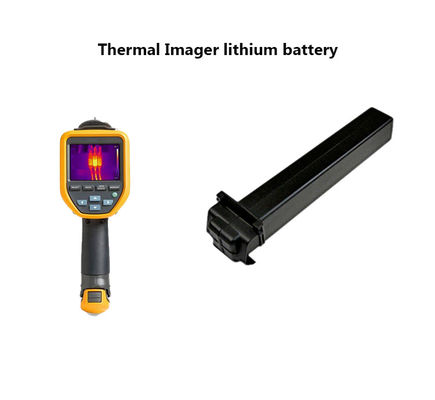 Imagen térmica de infrarrojos paquete de batería de litio personalizado 7.2V 3200mah carcasa de alta precisión