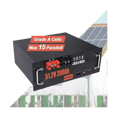 Tipo montado en el bastidor Batería LiFePo4 51.2V 200Ah Batería recargable IP55