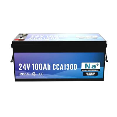 calidad Batería de iones de sodio de 24V 100Ah 1300CCA Bluetooth Batería de litio de alto voltaje de grado industrial para equipos pesados marinos y sistemas de respaldo grandes fábrica