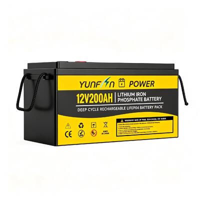 calidad LiFePO4 Batería de ciclo profundo 12.8V 200AH 2560Wh Batería de fosfato de hierro de litio con BMS incorporado 5000 ciclos de reposición de ácido de plomo en RV Solar Marine UPS Power de respaldo fábrica