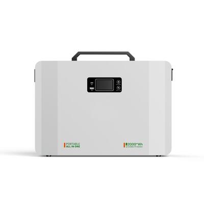 Calidad Portable Power Station Solar Generator LiFePO4 Power Station Pure Sine Wave Power Station Emergency Power Station For Home For RV Travel Van Life fábrica