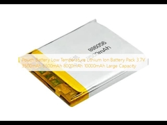 Batería de bolsillo Batería de iones de litio de baja temperatura 3.7V 3500mAh 6500mAh 8000mAh 10000mAh Gran capacidad