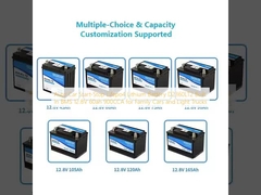 Auto Car Start-Stop Lifepo4 Batería de litio D2360LT2 Construida en BMS 12.8V 60ah 900CCA para automóviles familiares y camiones ligeros