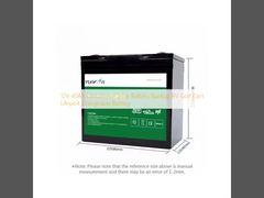 Batería solar de iones de litio de 12V 40Ah de respaldo de RV Golf Cart Lifepo4 Batería recargable